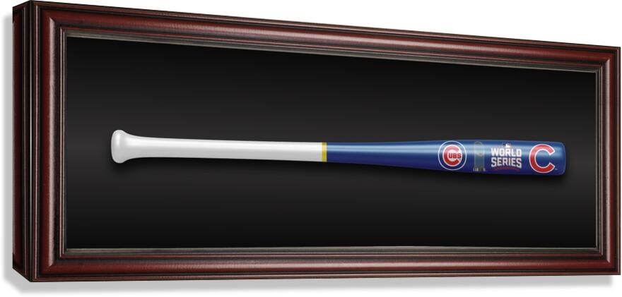 Chicago Cubs 2016 World Series Bat Art v2  Canvas Print