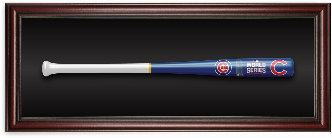 Chicago Cubs 2016 World Series Bat Art v2 by Gametime Fan Shop