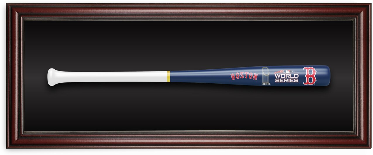 Boston RedSox 2018 World Series Bat Art by Gametime Fan Shop