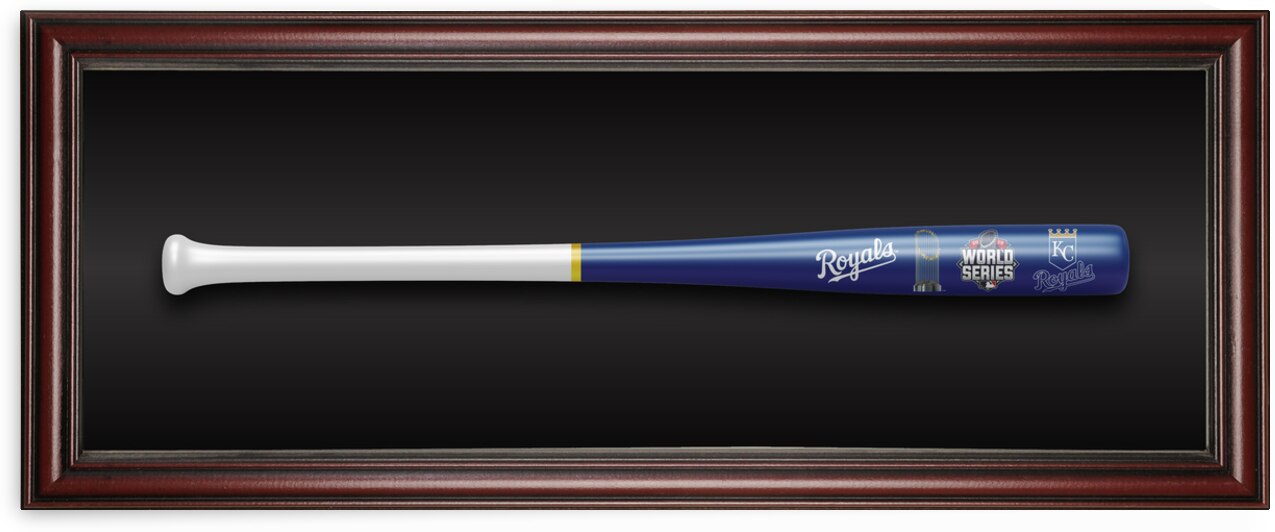 Kansas City Royals 2015 World Series Bat Art by Gametime Fan Shop