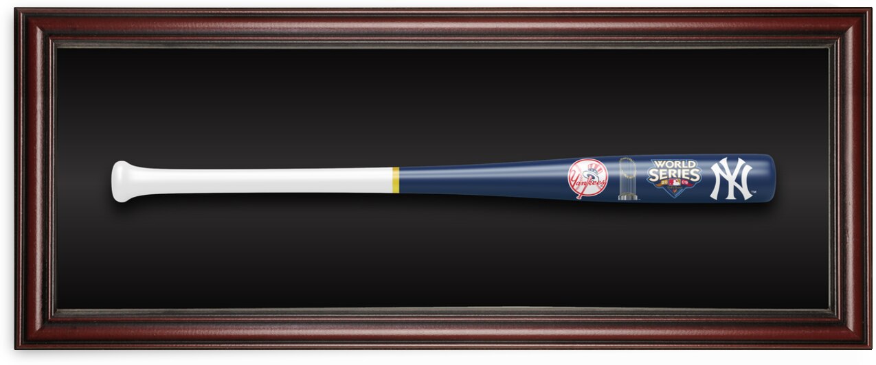 New York Yankees 2009 World Series Bat Art by Gametime Fan Shop