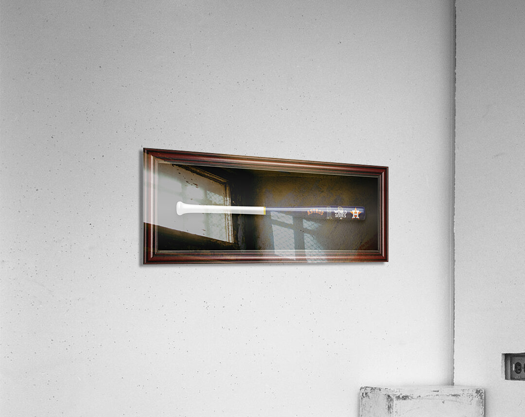 Houston Astros 2017 World Series Bat Art Acrylic Print