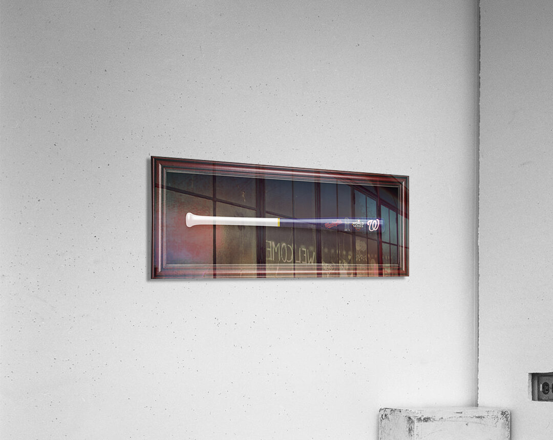 Washington Nationals 2019 World Series Bat Art.jp Acrylic Print