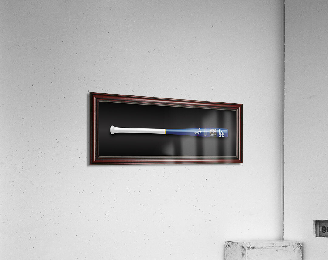 LA Dodgers 2020 World Series Bat Art Acrylic Print