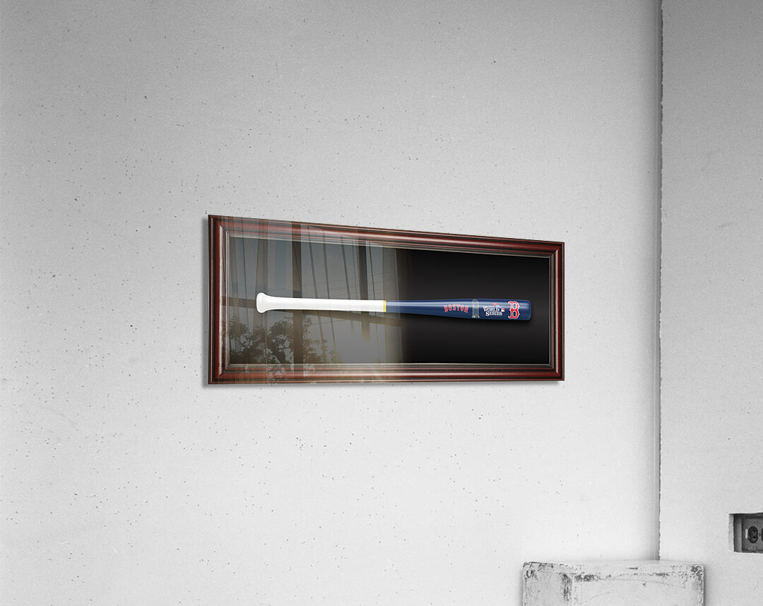 Boston RedSox 2013 World Series Bat Art Acrylic Print