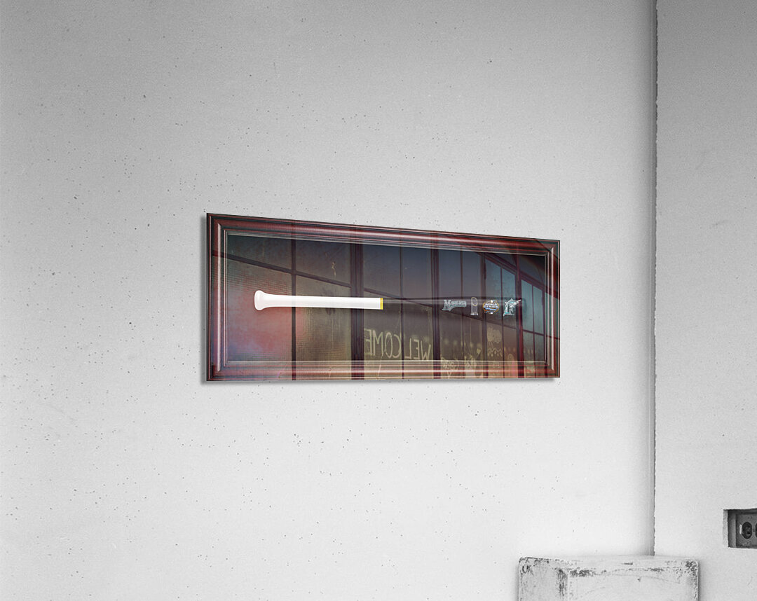 Florida Marlins 2003 World Series Bat Art Acrylic Print