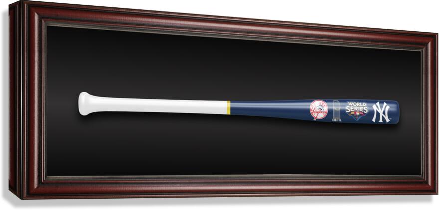 New York Yankees 2009 World Series Bat Art  Impression sur toile