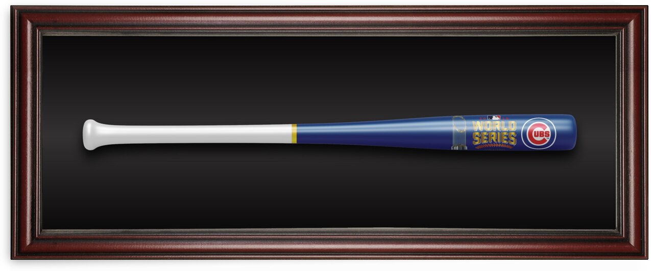 Chicago Cubs 2016 World Series Bat Art by Gametime Fan Shop