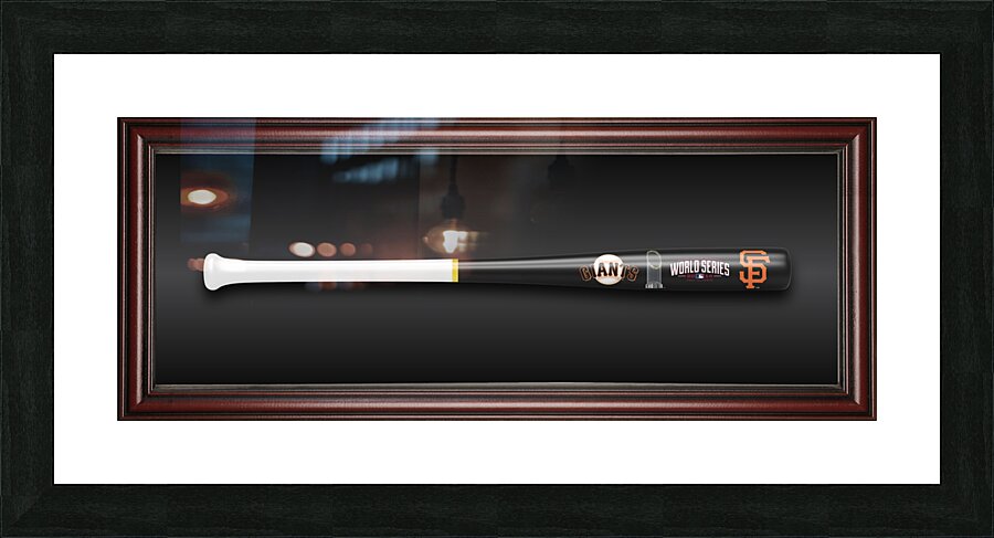 San Francisco Giants 2014 World Series Bat Art.jp Picture Frame print