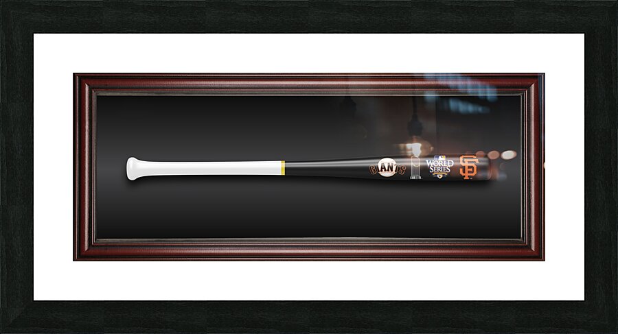 San Francisco Giants 2010 World Series Bat Art.jp Picture Frame print