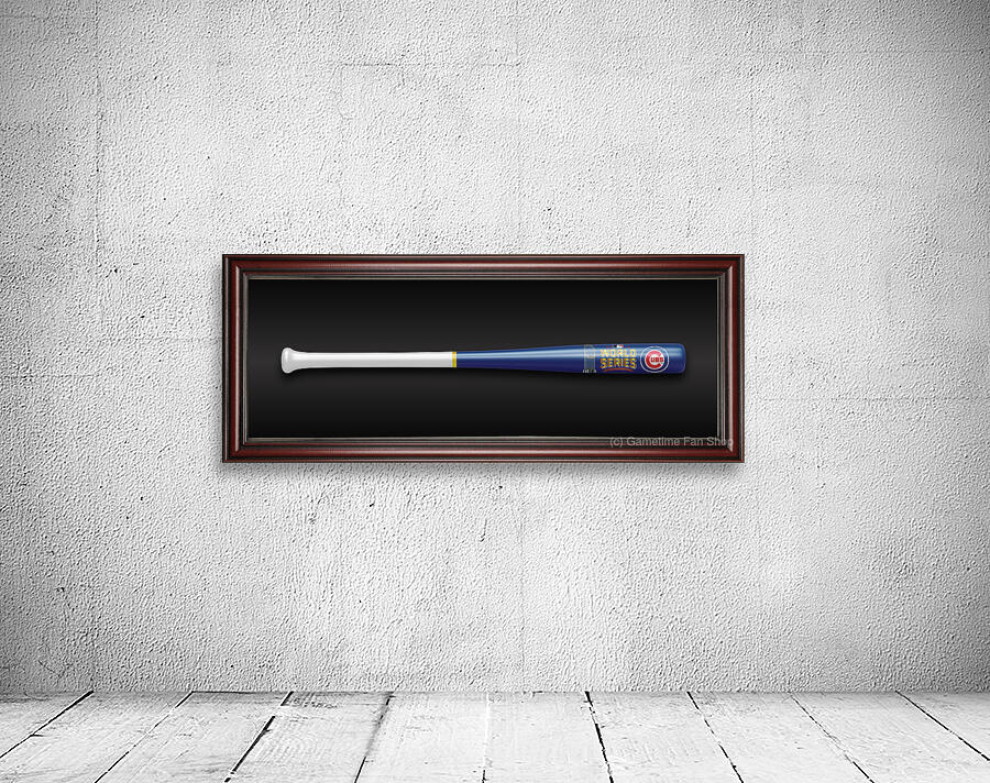 Chicago Cubs 2016 World Series Bat Art Wall Preview