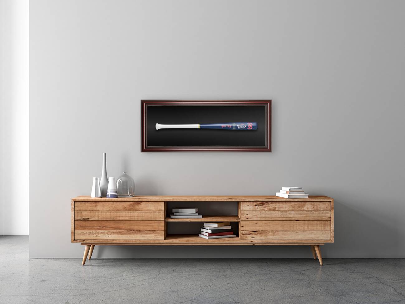 Boston RedSox 2013 World Series Bat Art Reproduction