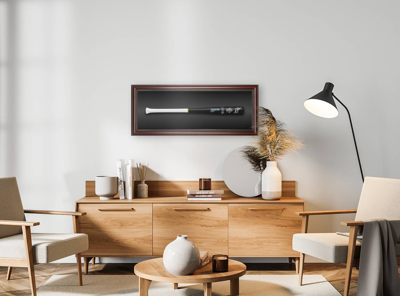 Florida Marlins 2003 World Series Bat Art Reproduction