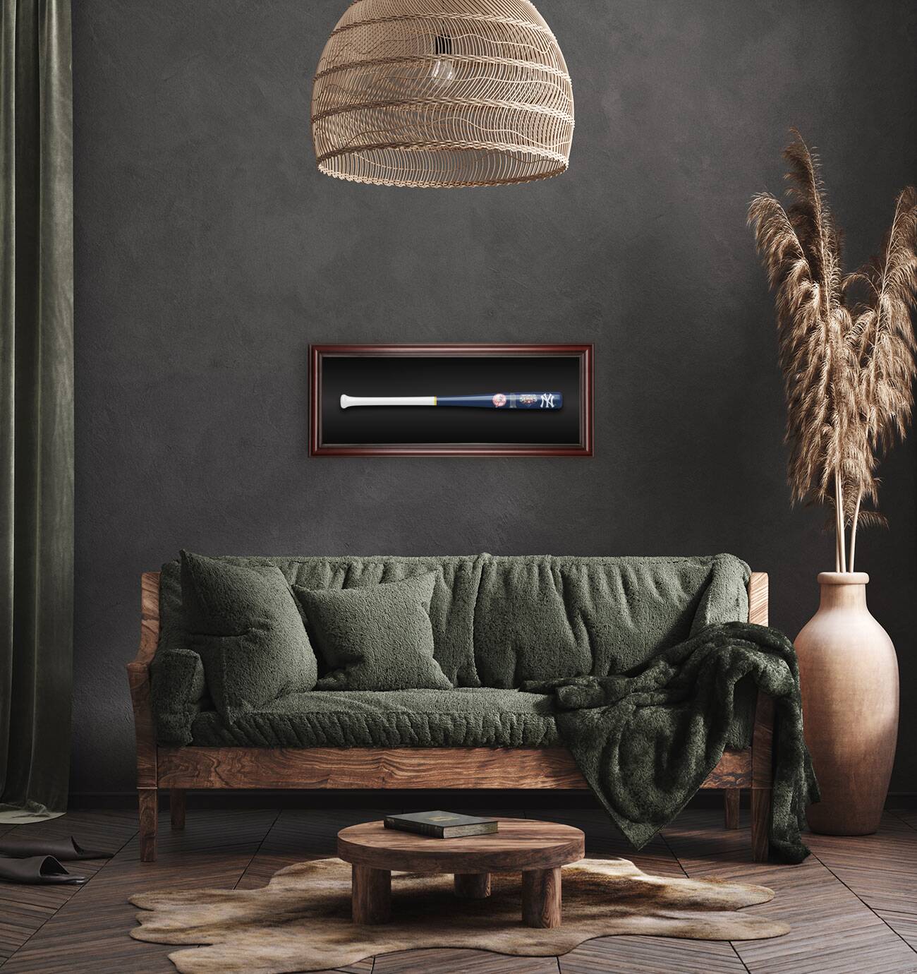 New York Yankees 2009 World Series Bat Art Reproduction