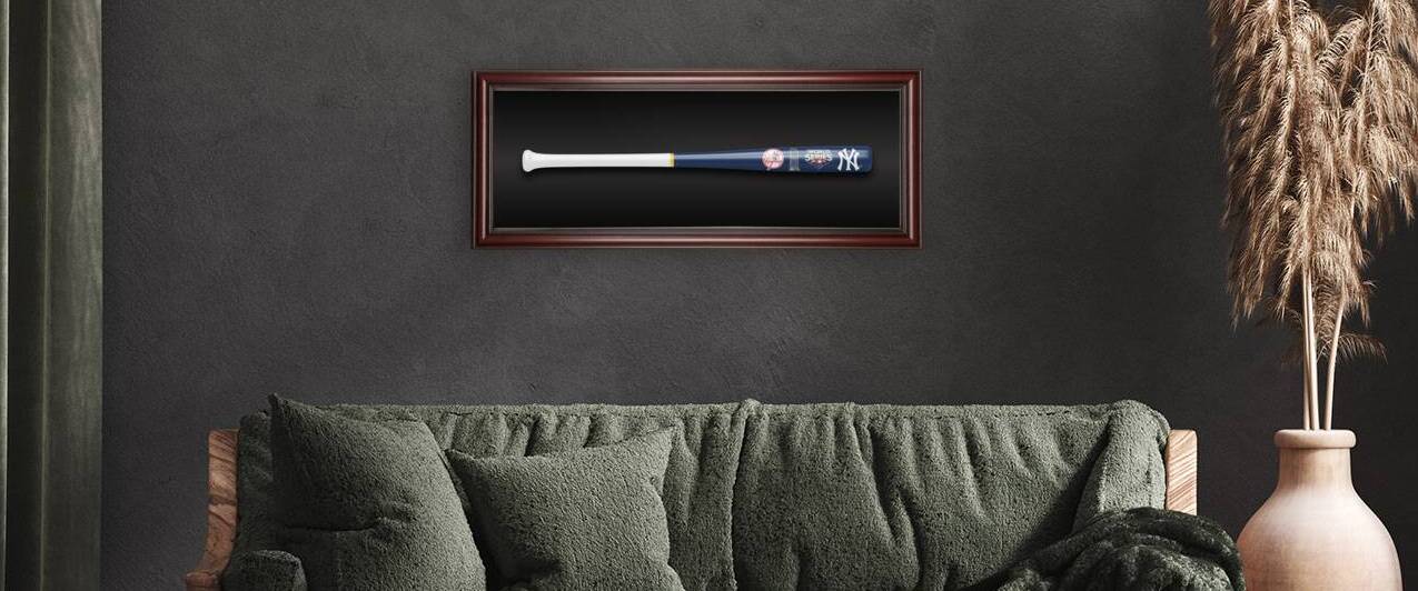 New York Yankees 2009 World Series Bat Art by Gametime Fan Shop